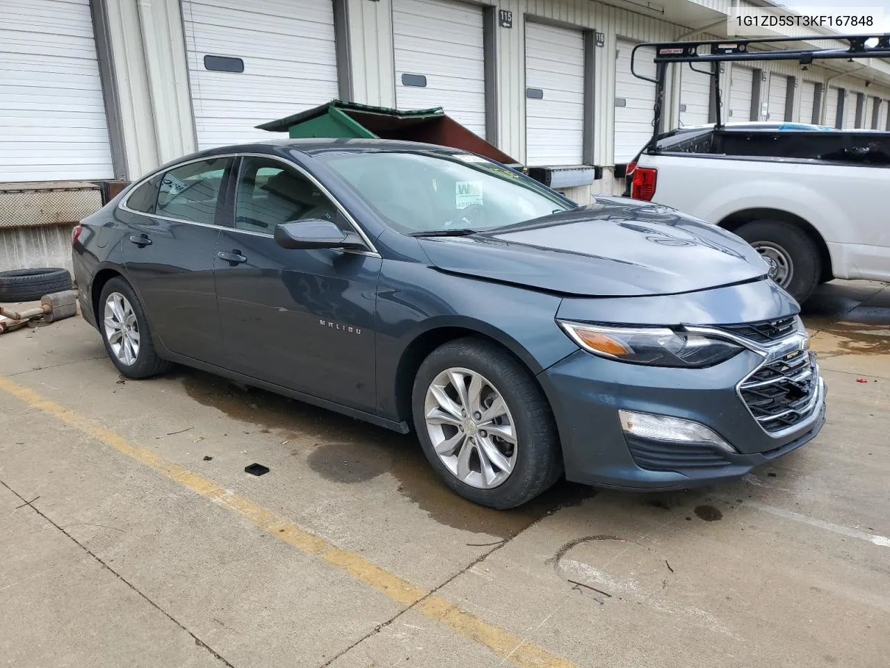 2019 Chevrolet Malibu Lt VIN: 1G1ZD5ST3KF167848 Lot: 65752654