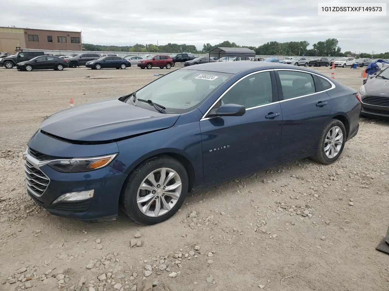 2019 Chevrolet Malibu Lt VIN: 1G1ZD5STXKF149573 Lot: 65983324