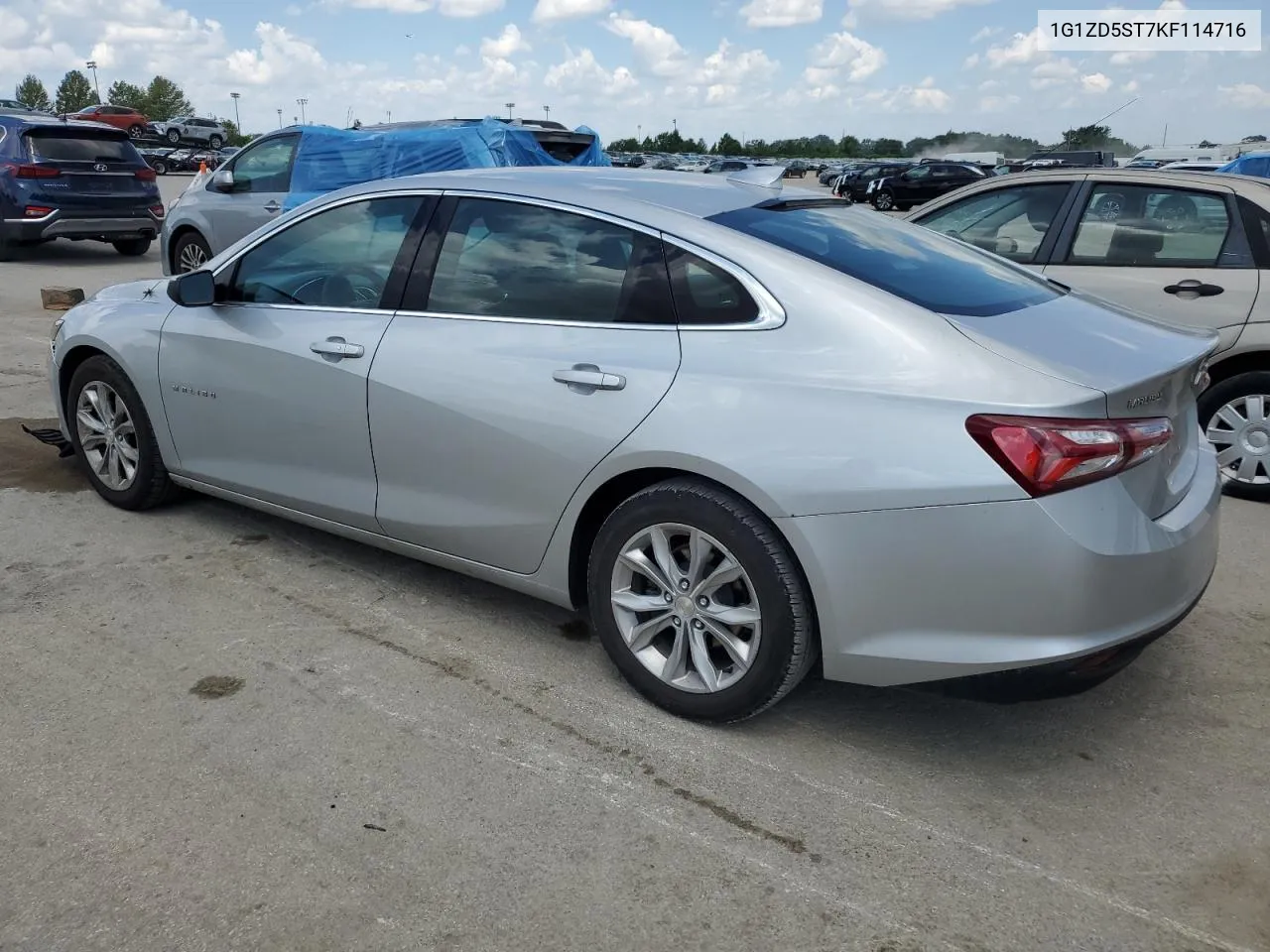 2019 Chevrolet Malibu Lt VIN: 1G1ZD5ST7KF114716 Lot: 66106674