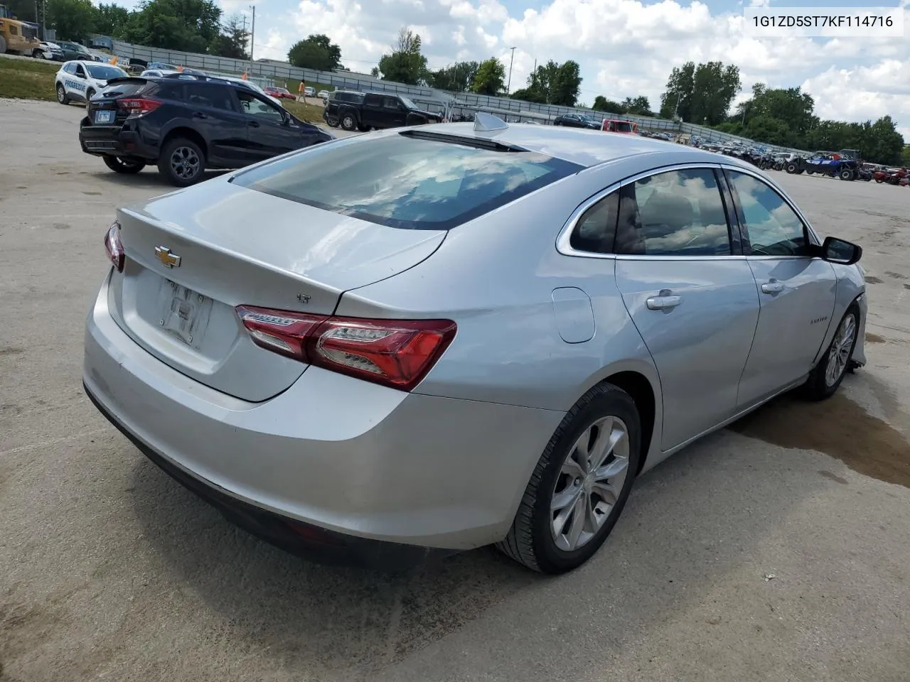 2019 Chevrolet Malibu Lt VIN: 1G1ZD5ST7KF114716 Lot: 66106674