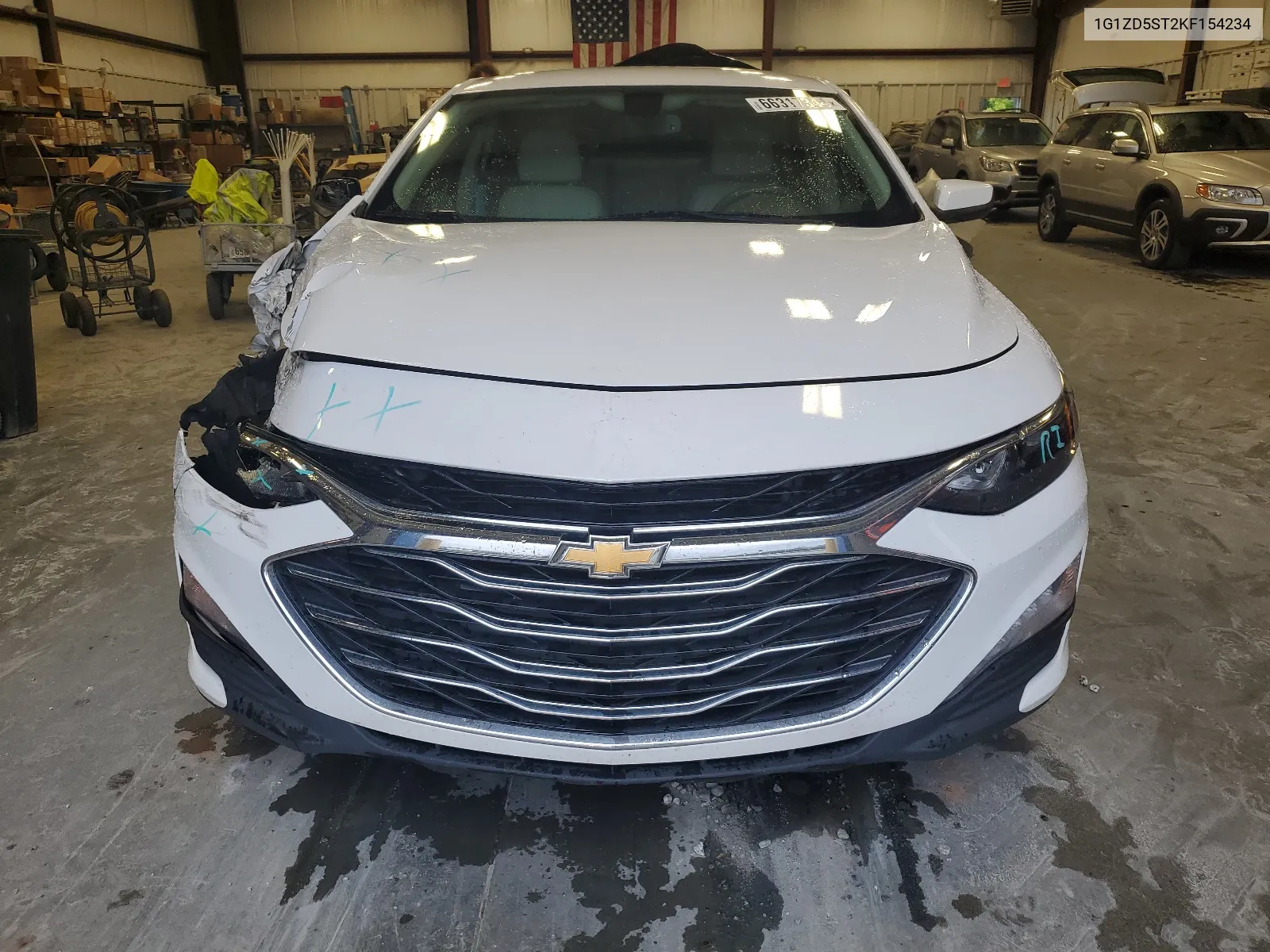 2019 Chevrolet Malibu Lt VIN: 1G1ZD5ST2KF154234 Lot: 66317344