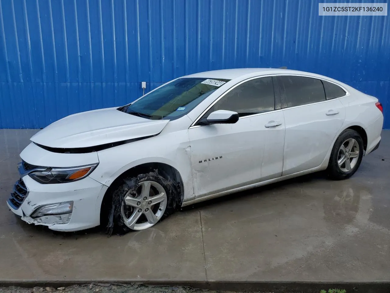 2019 Chevrolet Malibu Ls VIN: 1G1ZC5ST2KF136240 Lot: 66358244