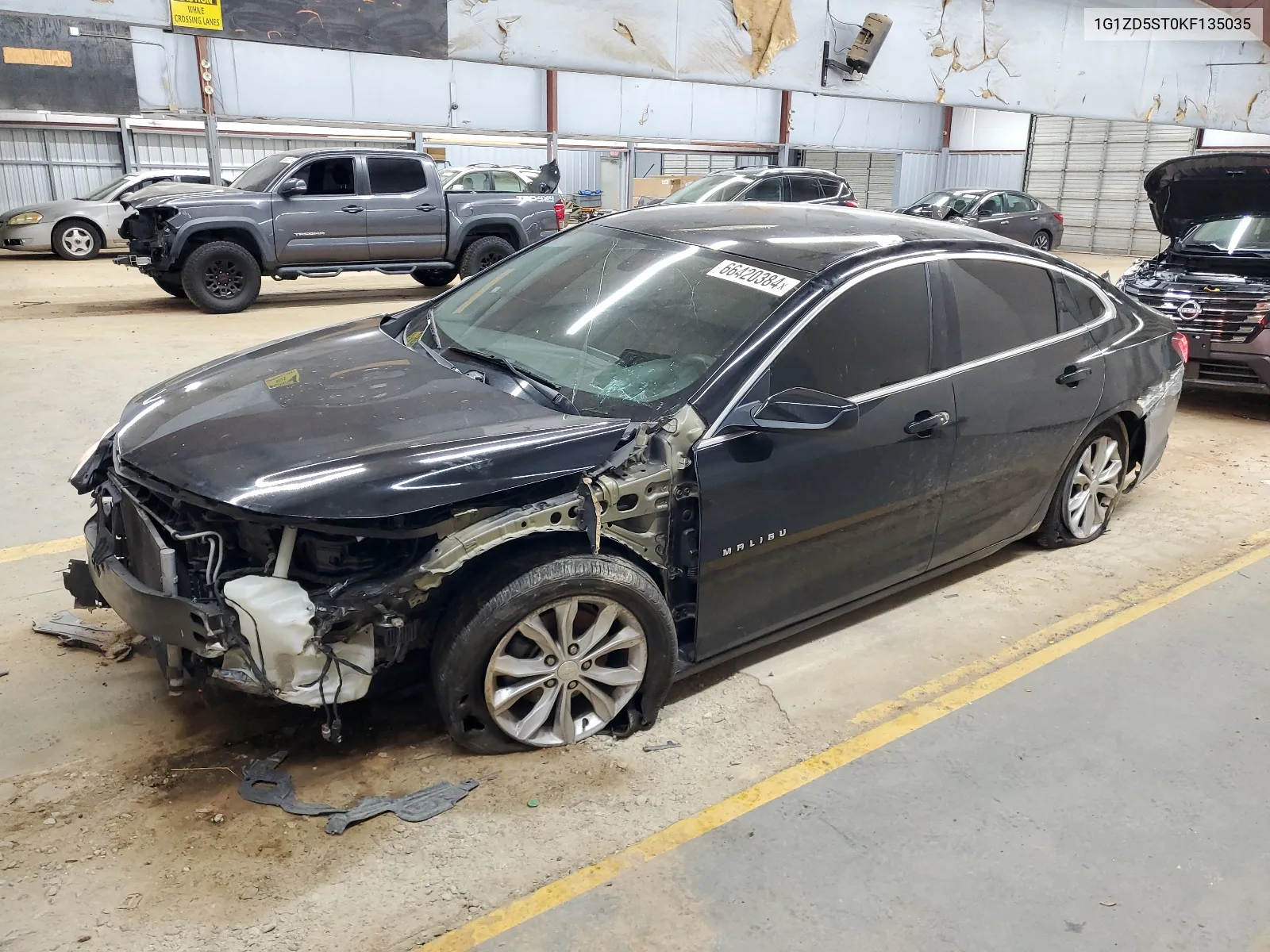 2019 Chevrolet Malibu Lt VIN: 1G1ZD5ST0KF135035 Lot: 66420384