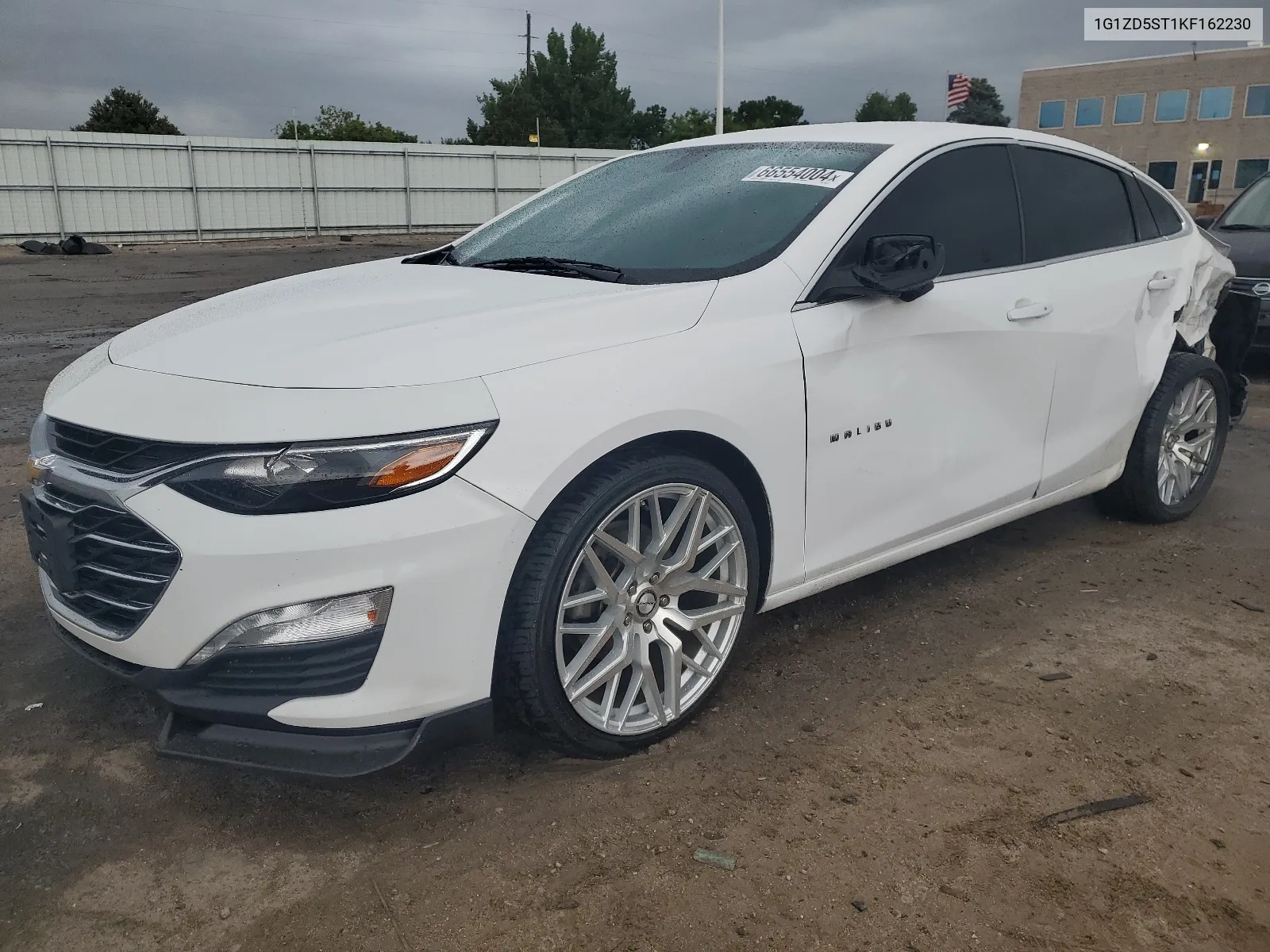 2019 Chevrolet Malibu Lt VIN: 1G1ZD5ST1KF162230 Lot: 66554004