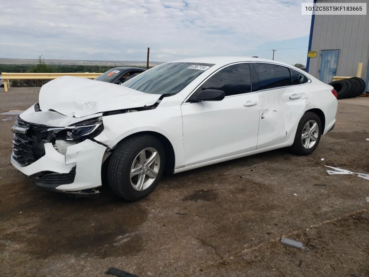 2019 Chevrolet Malibu Ls VIN: 1G1ZC5ST5KF183665 Lot: 67367134