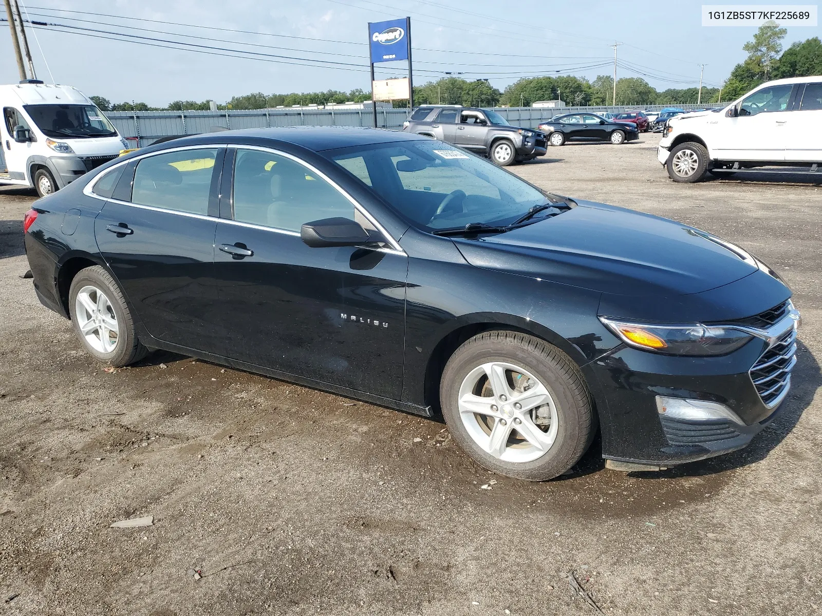 2019 Chevrolet Malibu Ls VIN: 1G1ZB5ST7KF225689 Lot: 67683474