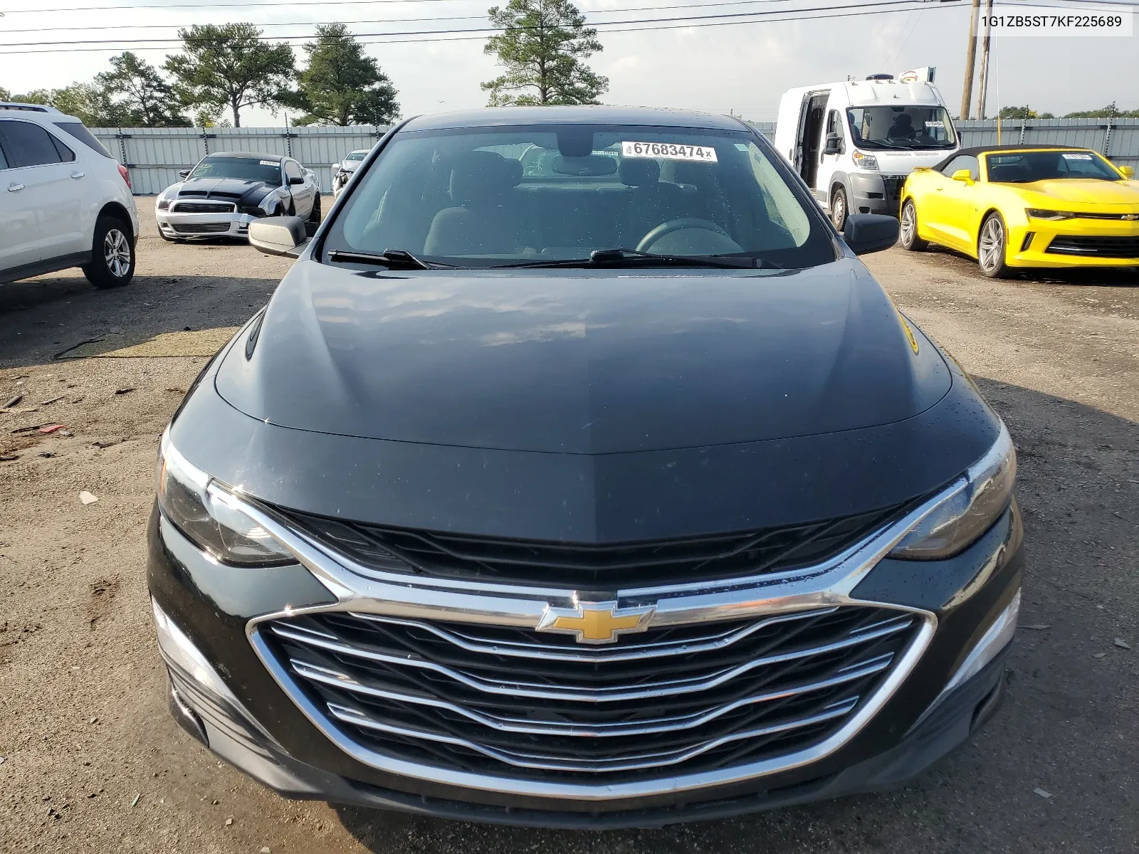 2019 Chevrolet Malibu Ls VIN: 1G1ZB5ST7KF225689 Lot: 67683474