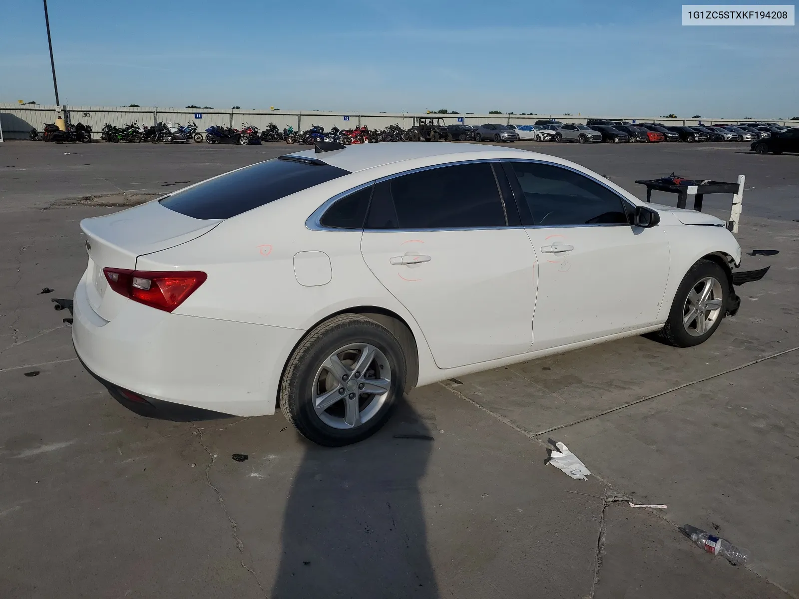 2019 Chevrolet Malibu Ls VIN: 1G1ZC5STXKF194208 Lot: 67701254