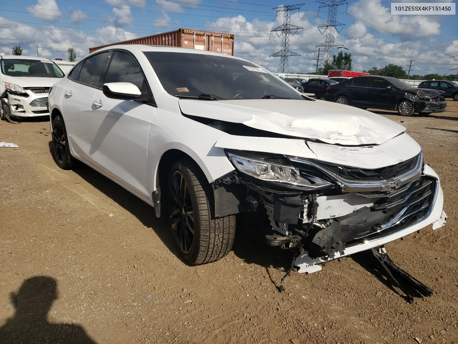 2019 Chevrolet Malibu Premier VIN: 1G1ZE5SX4KF151450 Lot: 67875614