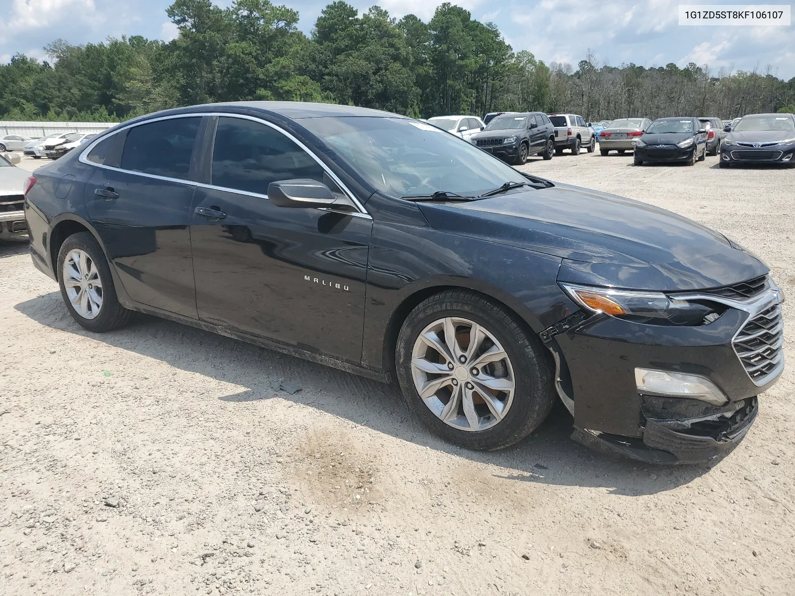 2019 Chevrolet Malibu Lt VIN: 1G1ZD5ST8KF106107 Lot: 67918634