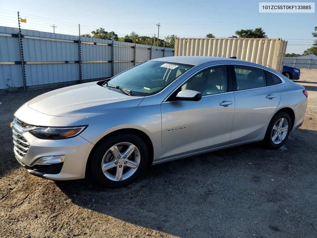 2019 Chevrolet Malibu Ls VIN: 1G1ZC5ST0KF133885 Lot: 68045404