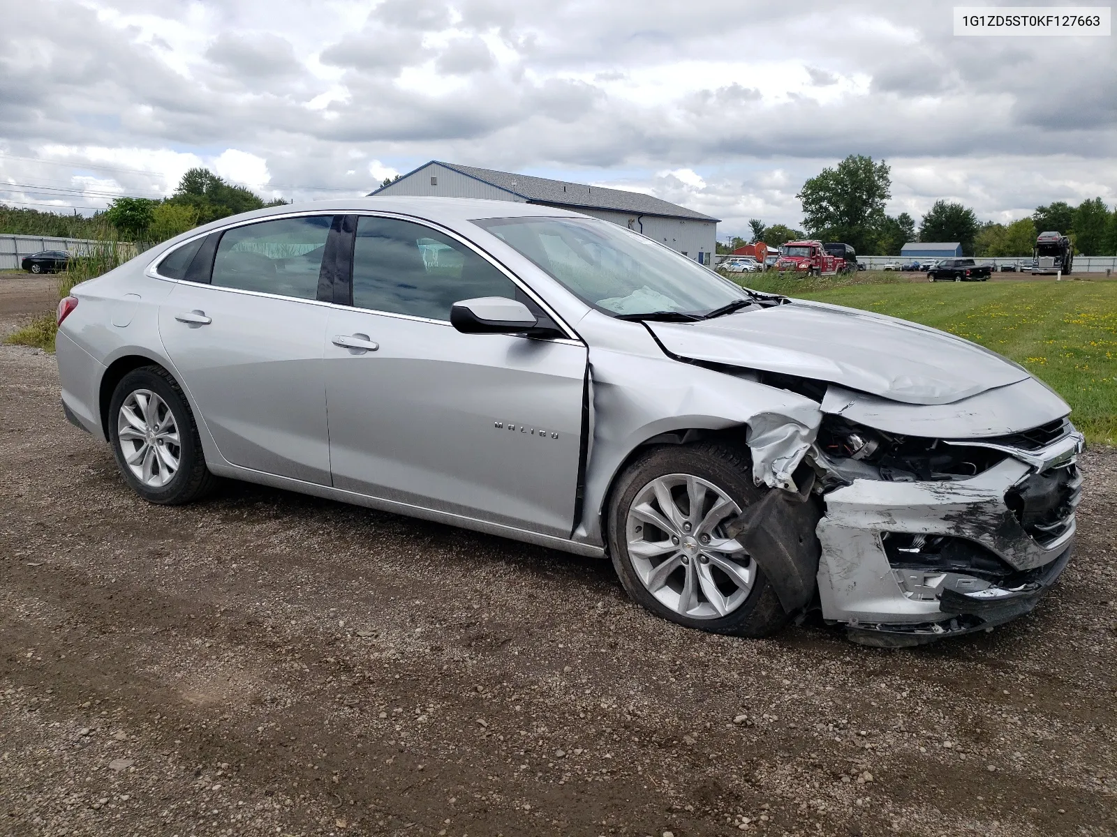 2019 Chevrolet Malibu Lt VIN: 1G1ZD5ST0KF127663 Lot: 68224274