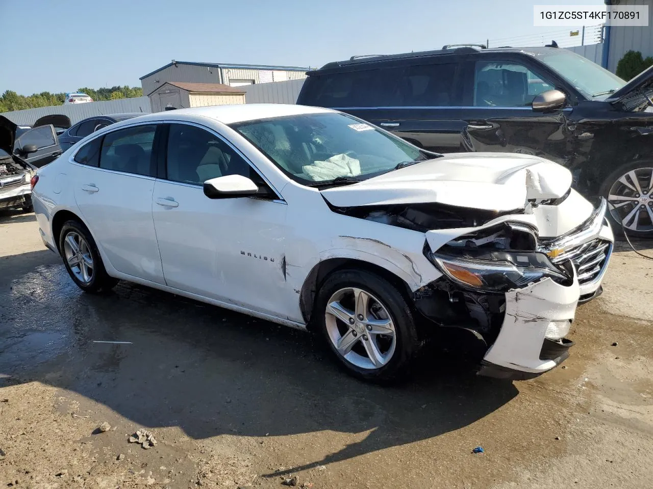 2019 Chevrolet Malibu Ls VIN: 1G1ZC5ST4KF170891 Lot: 68325544