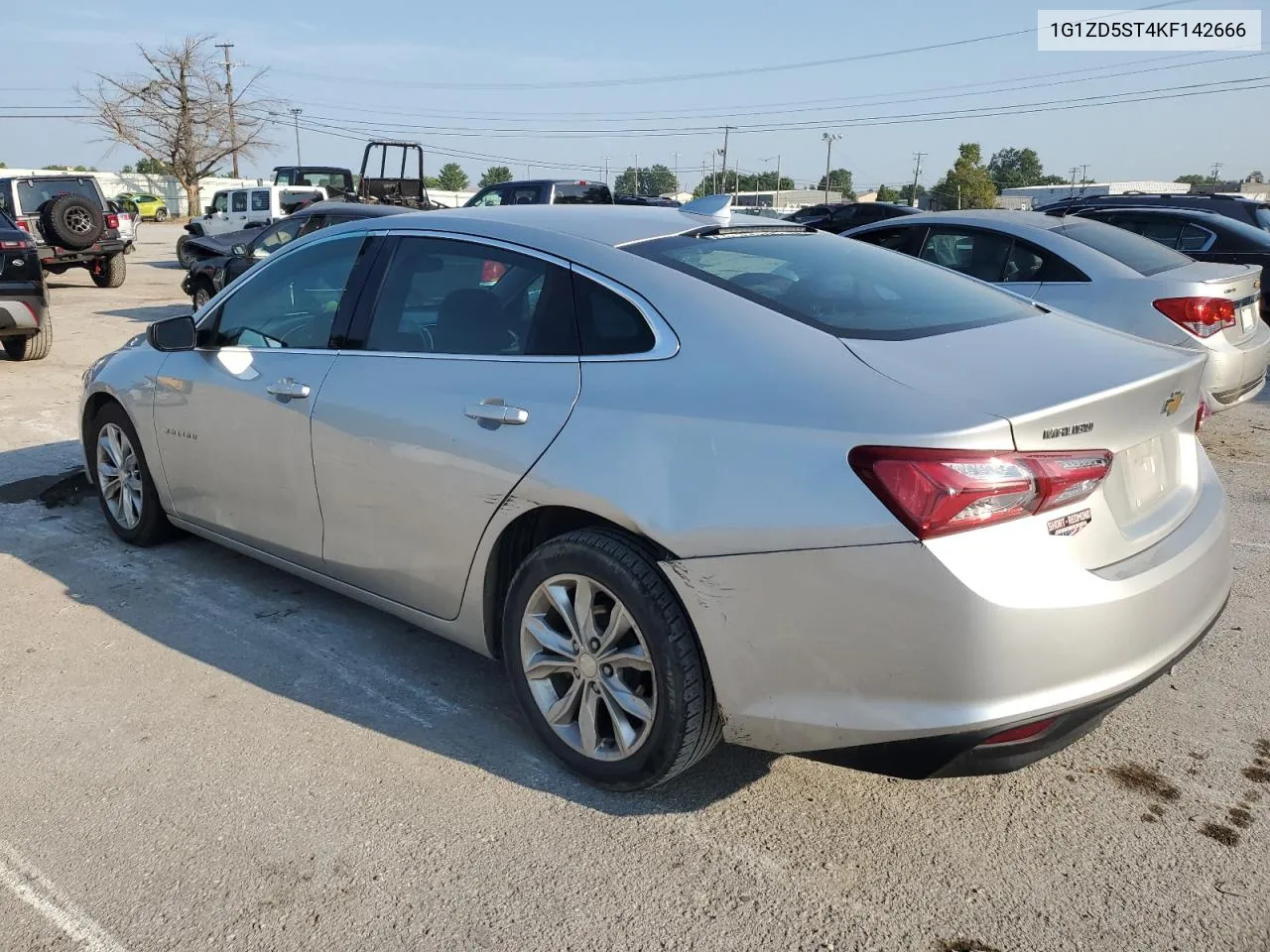 2019 Chevrolet Malibu Lt VIN: 1G1ZD5ST4KF142666 Lot: 68471634