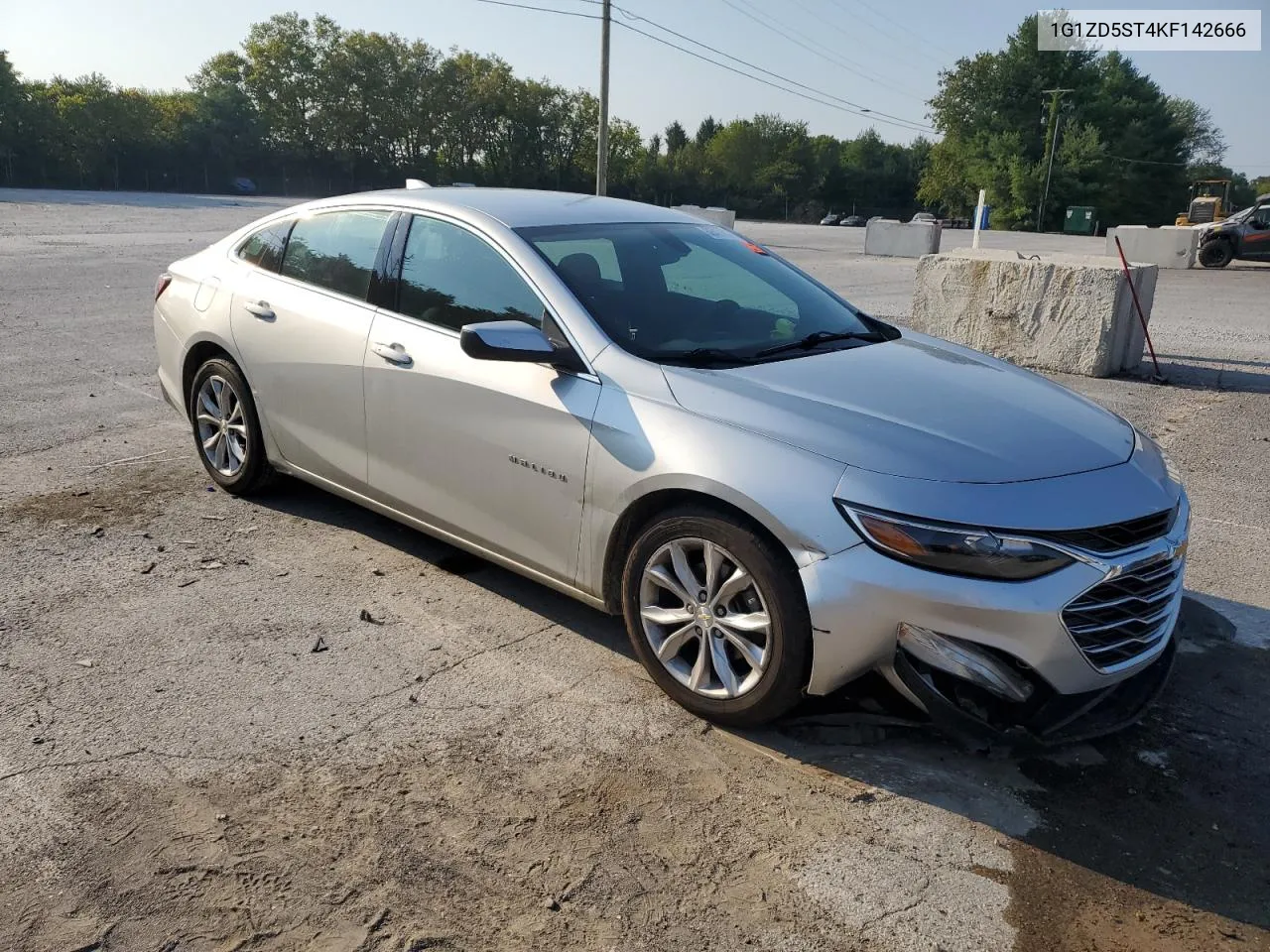 2019 Chevrolet Malibu Lt VIN: 1G1ZD5ST4KF142666 Lot: 68471634