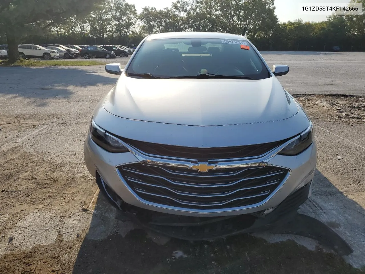 2019 Chevrolet Malibu Lt VIN: 1G1ZD5ST4KF142666 Lot: 68471634