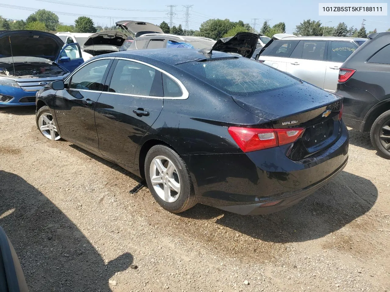 2019 Chevrolet Malibu Ls VIN: 1G1ZB5ST5KF188111 Lot: 68554724