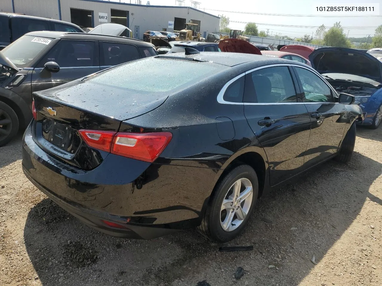 2019 Chevrolet Malibu Ls VIN: 1G1ZB5ST5KF188111 Lot: 68554724