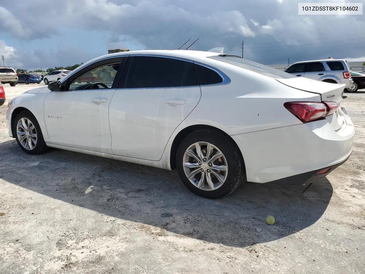 2019 Chevrolet Malibu Lt VIN: 1G1ZD5ST8KF104602 Lot: 68743534