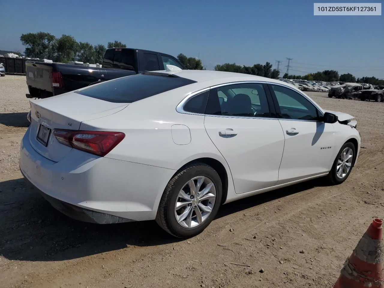 2019 Chevrolet Malibu Lt VIN: 1G1ZD5ST6KF127361 Lot: 68752964