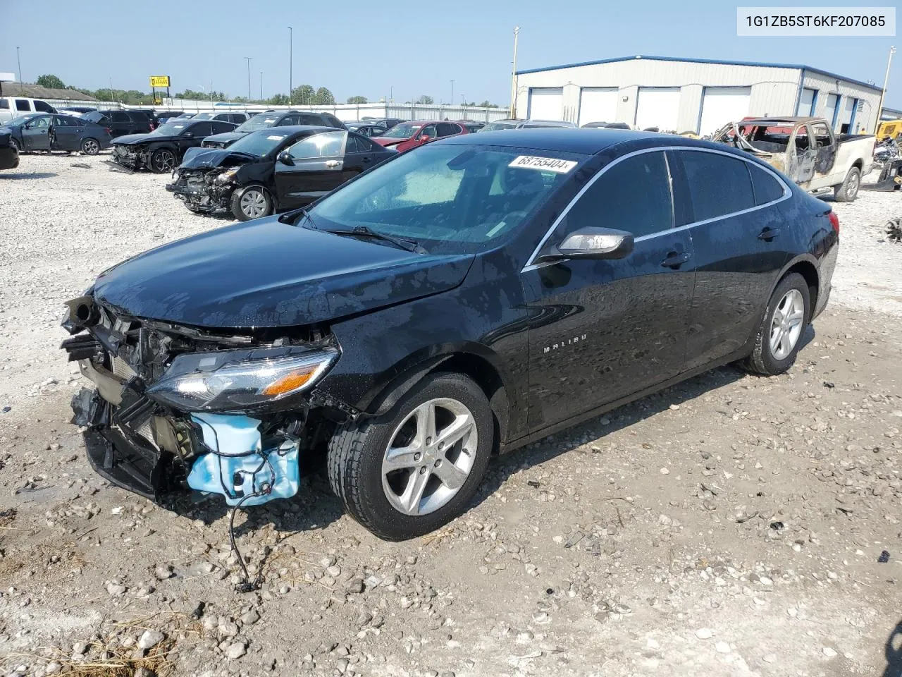 2019 Chevrolet Malibu Ls VIN: 1G1ZB5ST6KF207085 Lot: 68755404