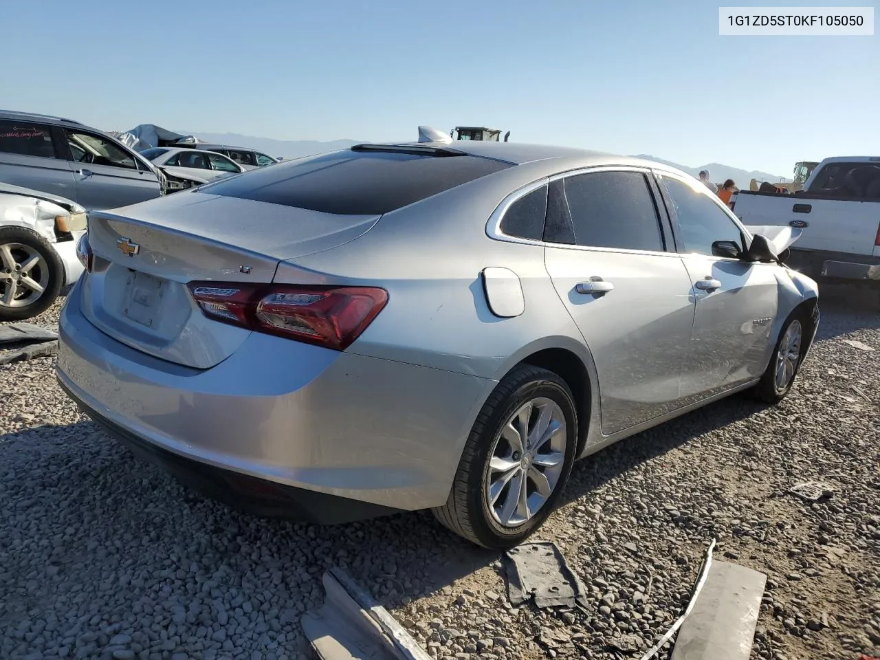 1G1ZD5ST0KF105050 2019 Chevrolet Malibu Lt