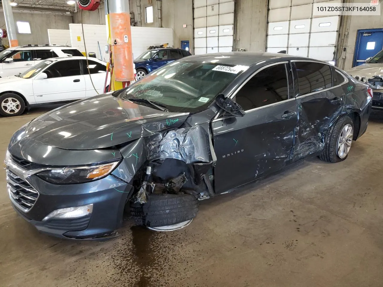 2019 Chevrolet Malibu Lt VIN: 1G1ZD5ST3KF164058 Lot: 68872904