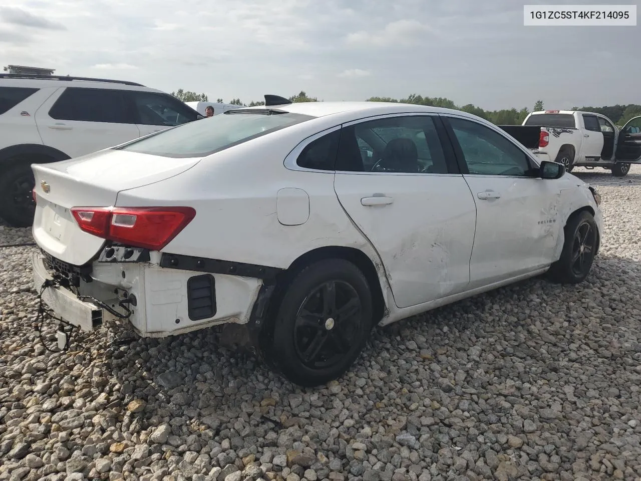 2019 Chevrolet Malibu Ls VIN: 1G1ZC5ST4KF214095 Lot: 68874834