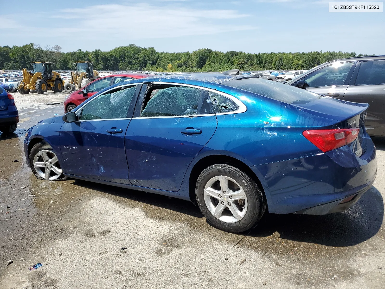 2019 Chevrolet Malibu Ls VIN: 1G1ZB5ST9KF115520 Lot: 68911944