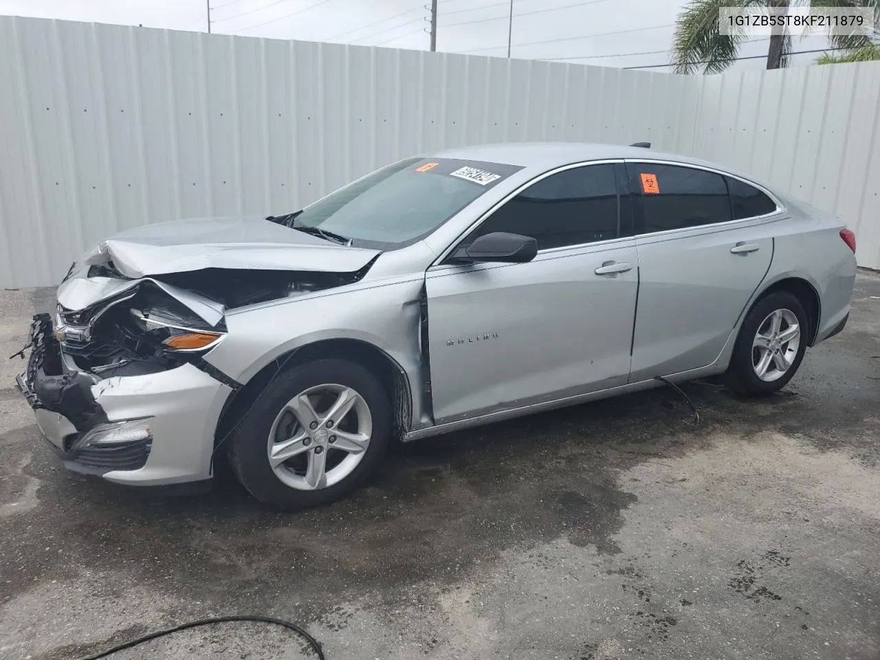 2019 Chevrolet Malibu Ls VIN: 1G1ZB5ST8KF211879 Lot: 69254194