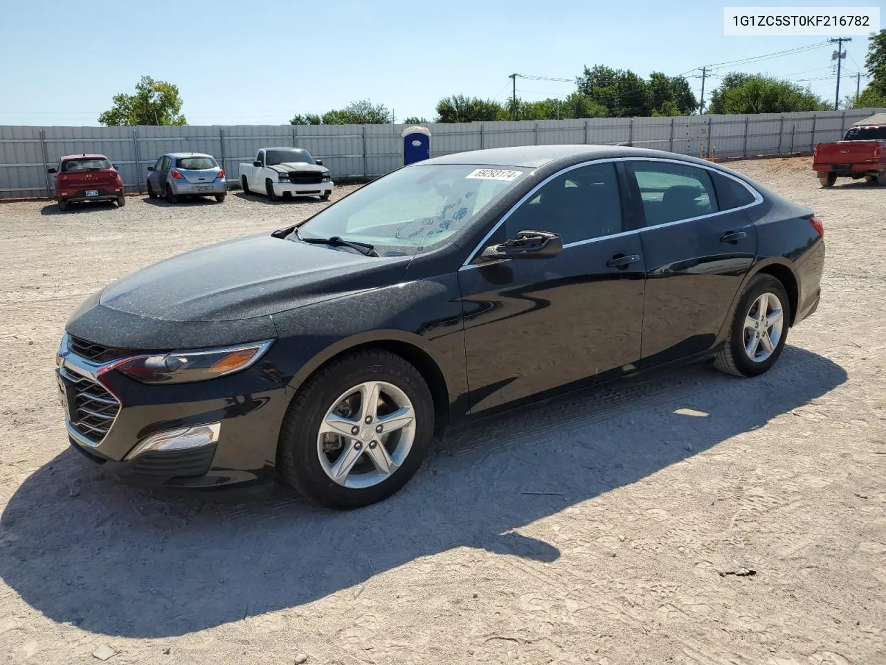 2019 Chevrolet Malibu Ls VIN: 1G1ZC5ST0KF216782 Lot: 69293174