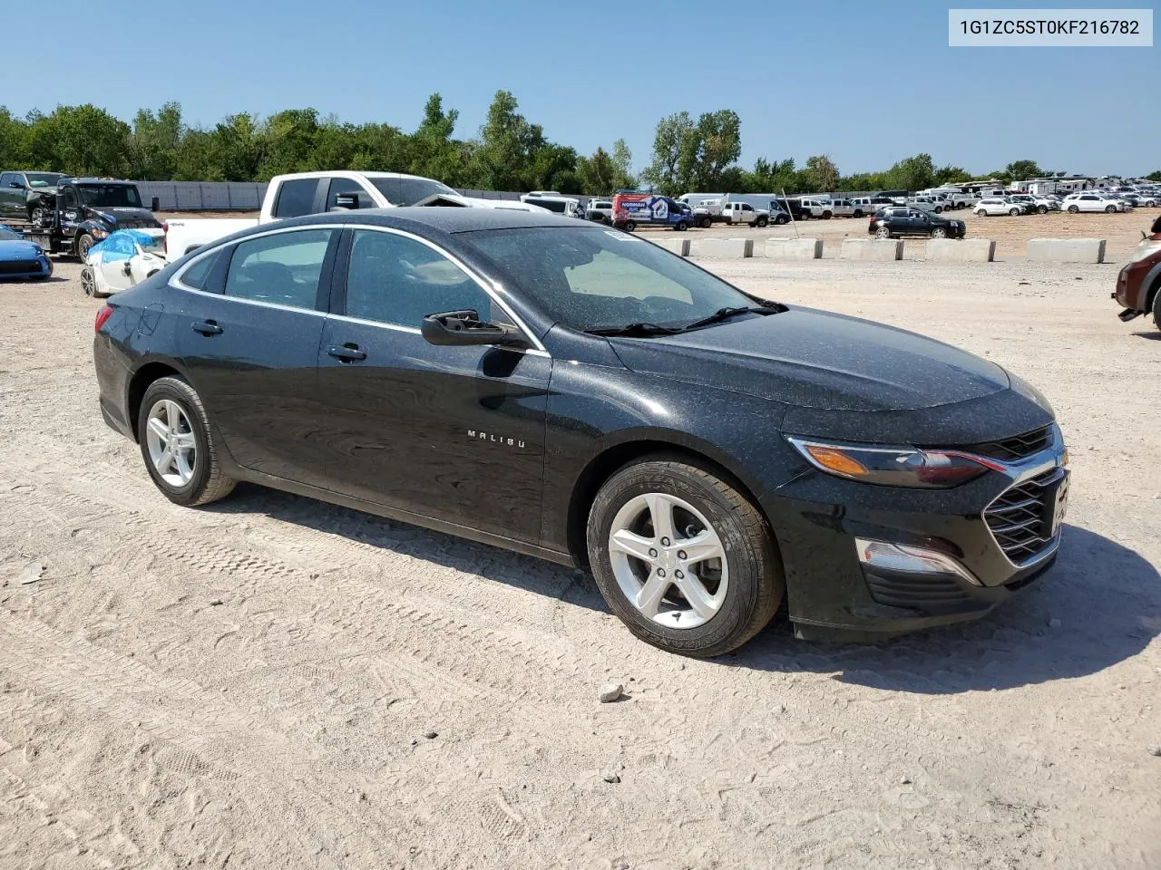 2019 Chevrolet Malibu Ls VIN: 1G1ZC5ST0KF216782 Lot: 69293174