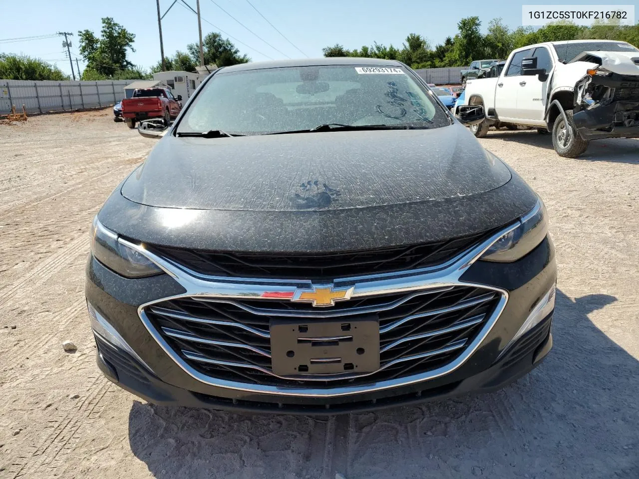 2019 Chevrolet Malibu Ls VIN: 1G1ZC5ST0KF216782 Lot: 69293174