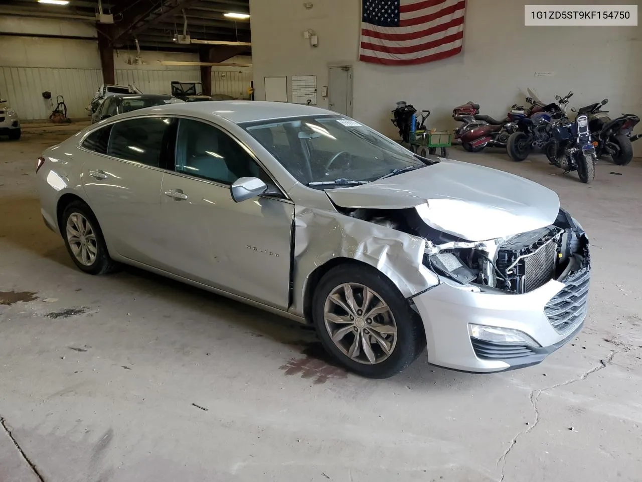 1G1ZD5ST9KF154750 2019 Chevrolet Malibu Lt