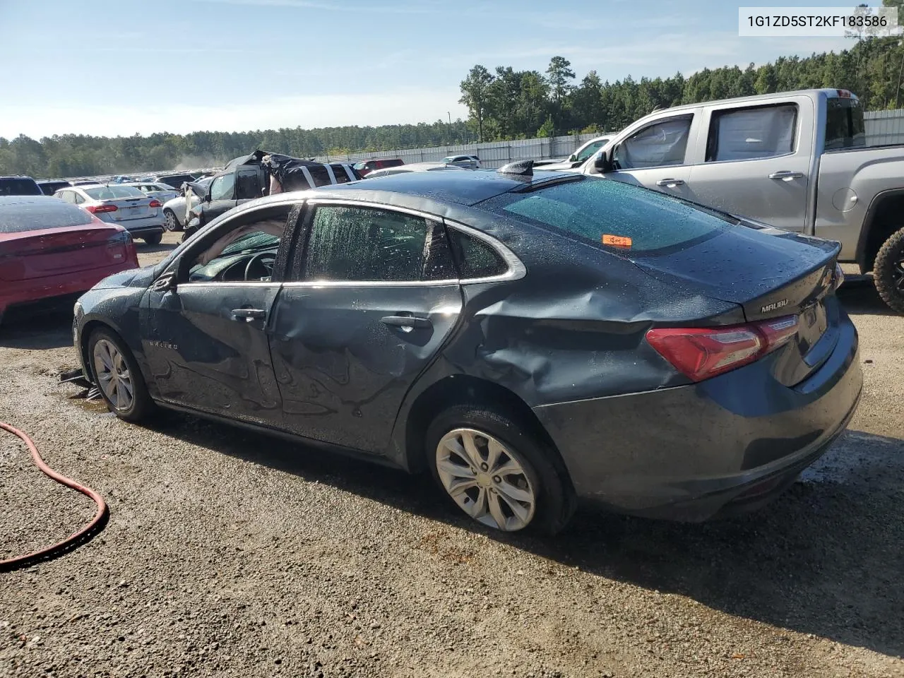 2019 Chevrolet Malibu Lt VIN: 1G1ZD5ST2KF183586 Lot: 69750334