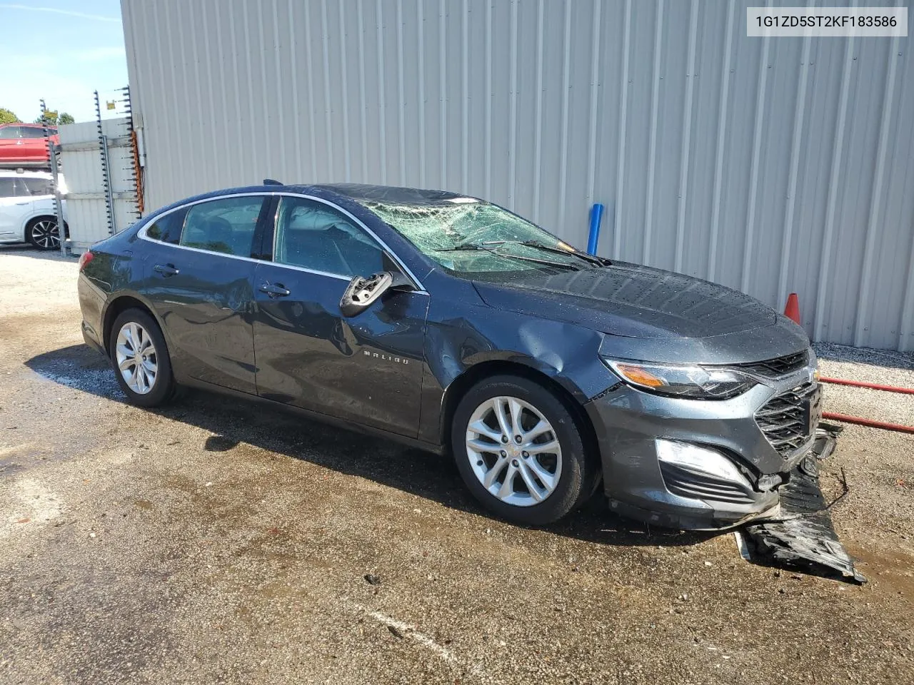 2019 Chevrolet Malibu Lt VIN: 1G1ZD5ST2KF183586 Lot: 69750334