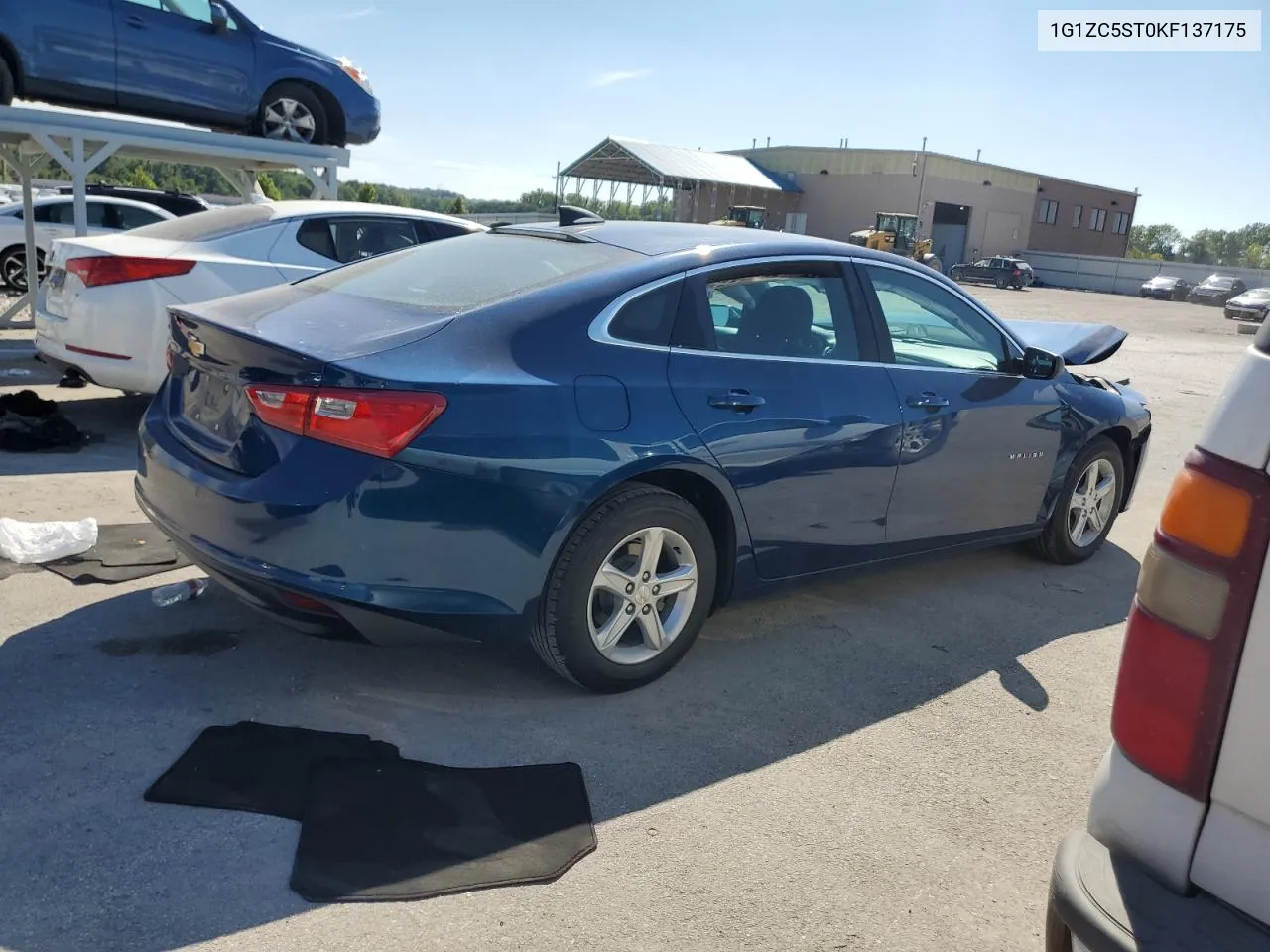 2019 Chevrolet Malibu Ls VIN: 1G1ZC5ST0KF137175 Lot: 69791844