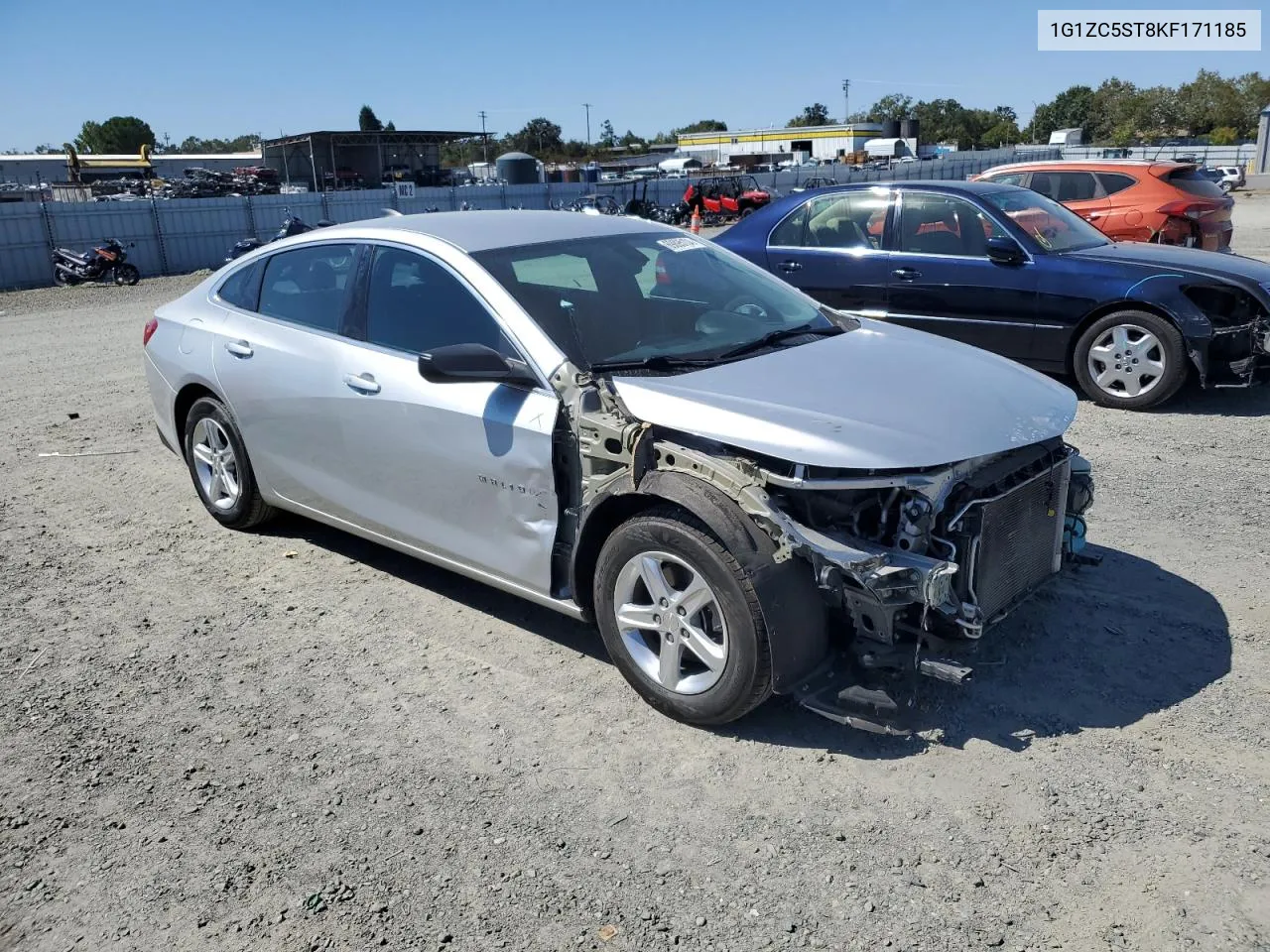 1G1ZC5ST8KF171185 2019 Chevrolet Malibu Ls