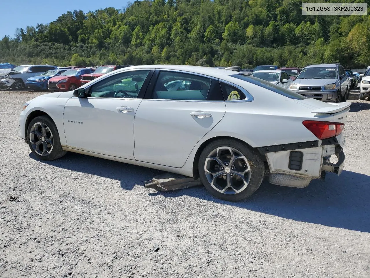 2019 Chevrolet Malibu Rs VIN: 1G1ZG5ST3KF200323 Lot: 69898194