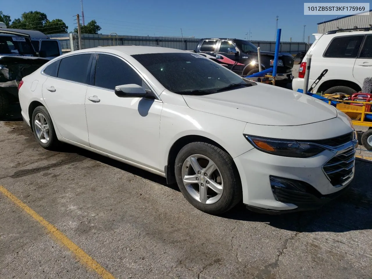 1G1ZB5ST3KF175969 2019 Chevrolet Malibu Ls