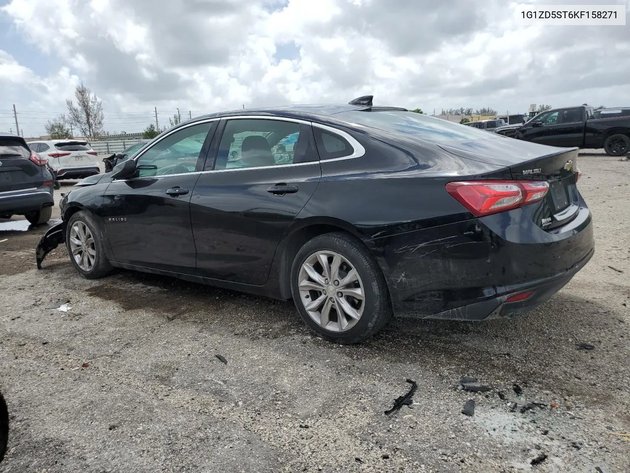 2019 Chevrolet Malibu Lt VIN: 1G1ZD5ST6KF158271 Lot: 70140294