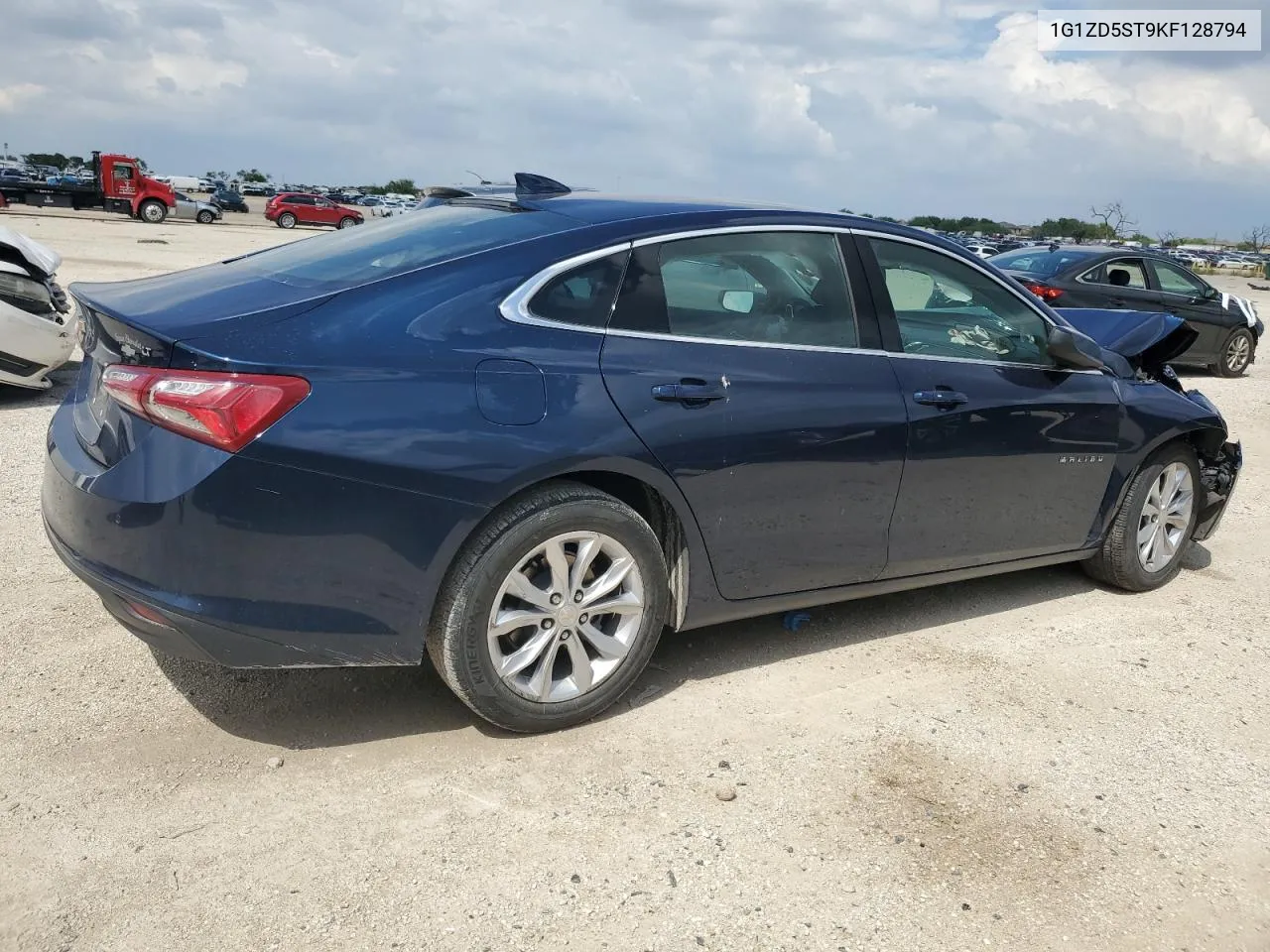 2019 Chevrolet Malibu Lt VIN: 1G1ZD5ST9KF128794 Lot: 70150644