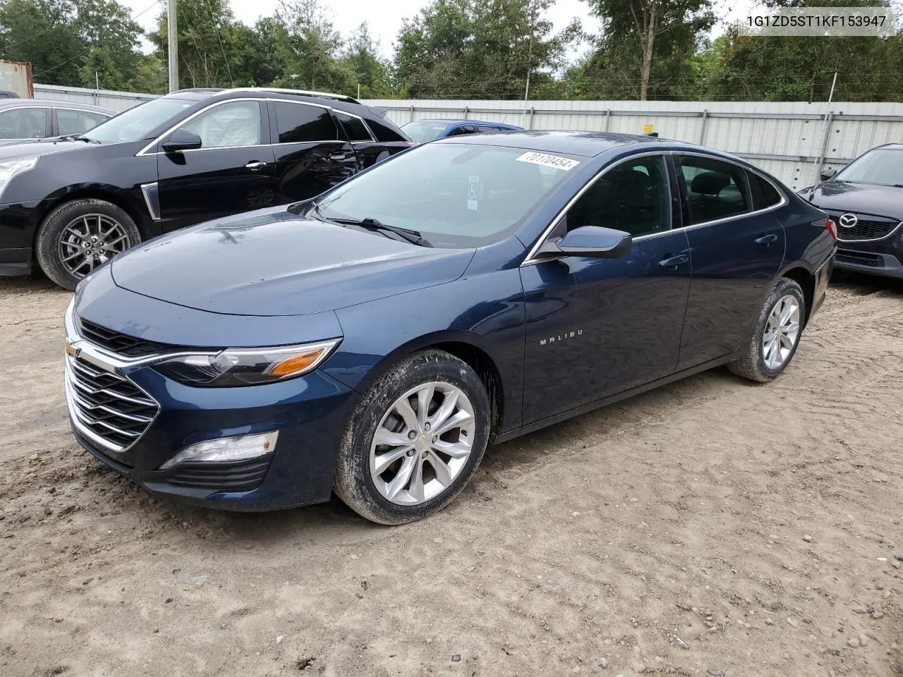 2019 Chevrolet Malibu Lt VIN: 1G1ZD5ST1KF153947 Lot: 70170454