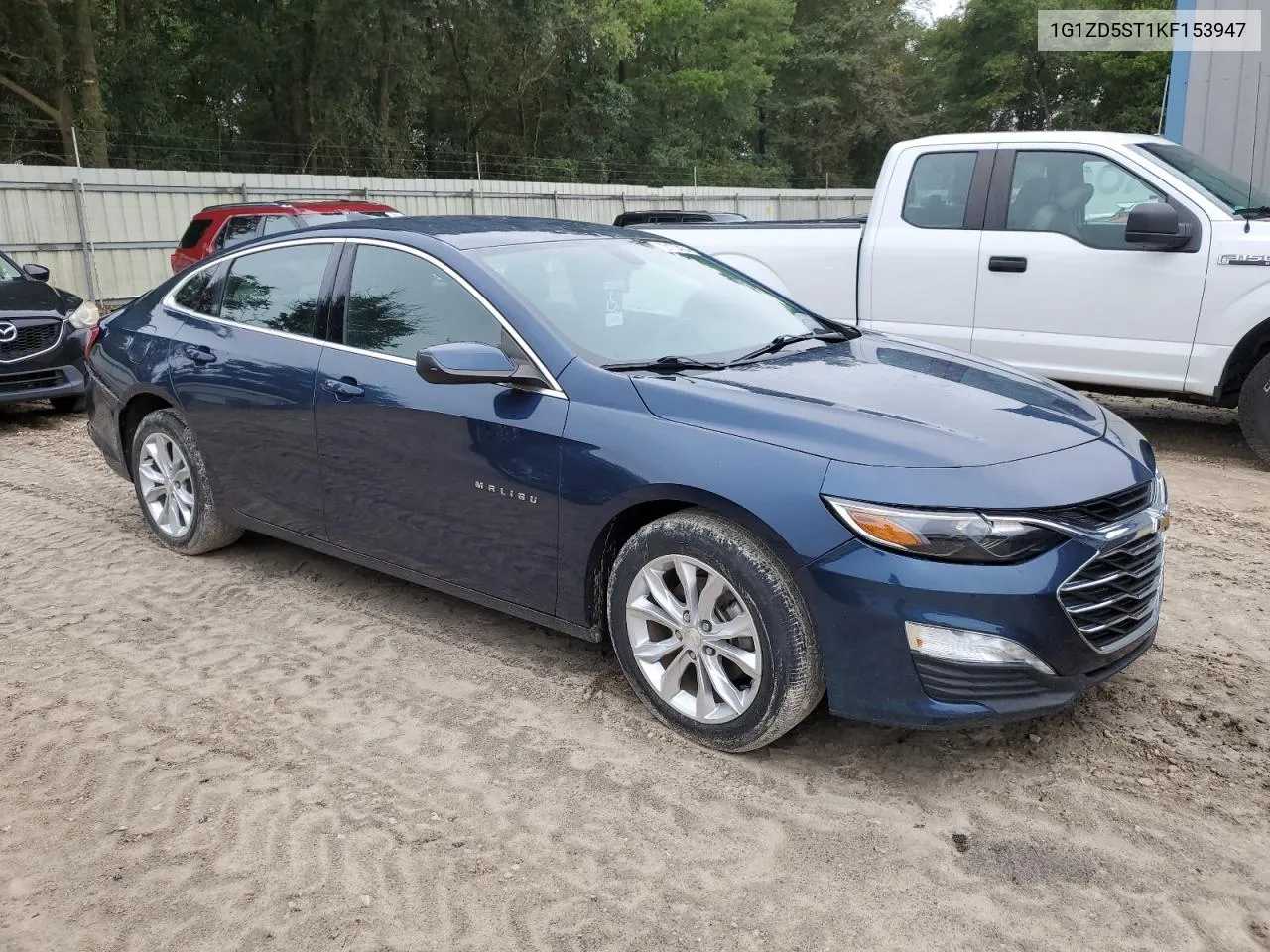 2019 Chevrolet Malibu Lt VIN: 1G1ZD5ST1KF153947 Lot: 70170454