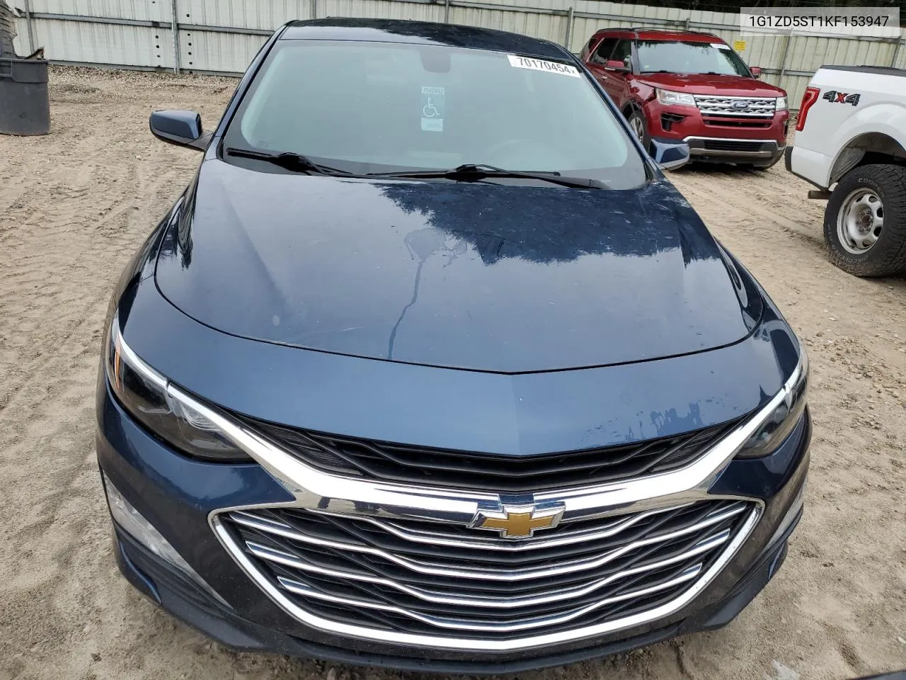 2019 Chevrolet Malibu Lt VIN: 1G1ZD5ST1KF153947 Lot: 70170454