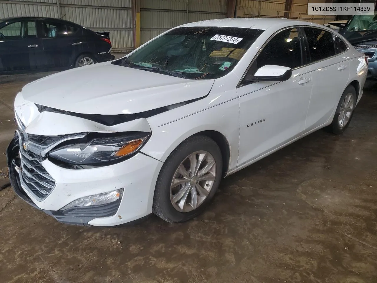 1G1ZD5ST1KF114839 2019 Chevrolet Malibu Lt