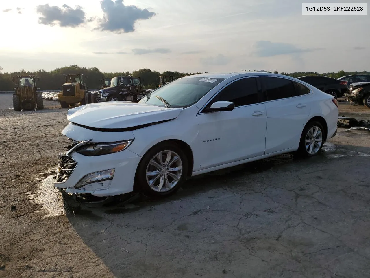 2019 Chevrolet Malibu Lt VIN: 1G1ZD5ST2KF222628 Lot: 70399004