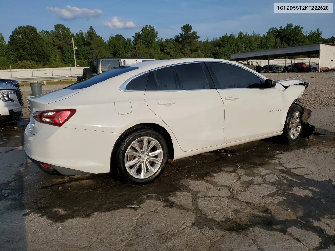 2019 Chevrolet Malibu Lt VIN: 1G1ZD5ST2KF222628 Lot: 70399004