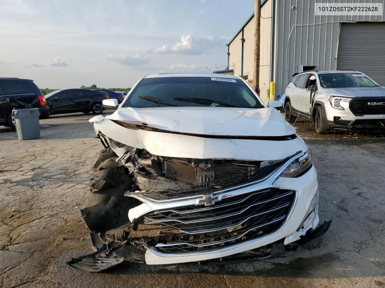 2019 Chevrolet Malibu Lt VIN: 1G1ZD5ST2KF222628 Lot: 70399004