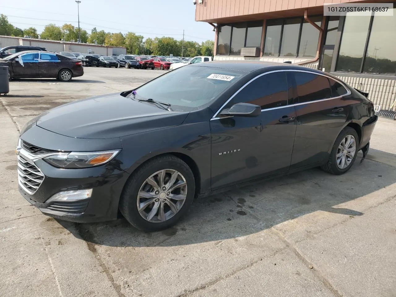 2019 Chevrolet Malibu Lt VIN: 1G1ZD5ST6KF168637 Lot: 70411654